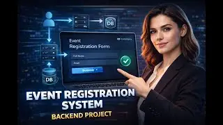 Event Registration System | Backend Development Project | CodeAlpha Internship Task #codealpha