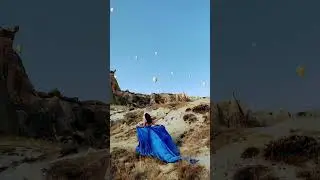 Cappadocia Flying Dress & Hot air balloons