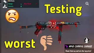 Testing-slaughter party-carnival carnage mp40-luck royale !! culture gaming !!