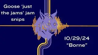 Goose 'just the jams' jam snips - 10/29/24 