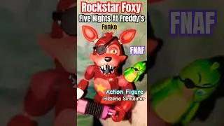 👉🏼 🦊 (Rockstar Foxy) | Five Nights At Freddy's | Pizzeria Simulator | Funko | FNAF