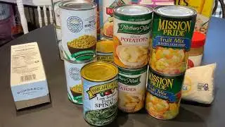 Wow, New Senior food box Jan, 2026 Look at the blessings we received!