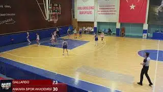 GALLARDO SPOR - ANKARA SPOR AKADEMİSİ U18 KIZ PLAYOFF YARI FİNAL