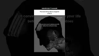 The negative mind..
