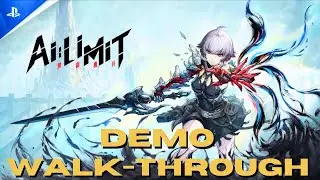 AI Limit Demo Gameplay Walk-Through Anime Soulslike PS5