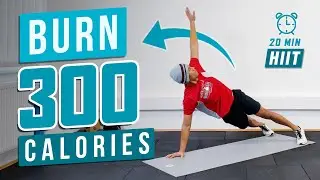 20 MIN BURPEE HIIT WORKOUT - Tabata Workout - No Equipment - No Repeat
