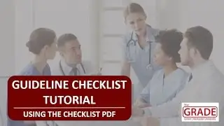 How to Use the Checklist PDF