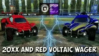 *EXTREME RAGE* INSANE 20XX, HEXED & RED VOLTAIC 1v1 ROCKET LEAGUE WAGER | pickapixel vs ZachPlayz