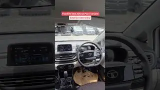 Facelift Tata Altroz Pure variant interior 💯 #shorts #tataaltrozpure2025