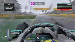 F1 22 Great Britain Silverstone Wet Time Trial Hot Lap + Setup (1:39.556) #F122 #Silverstone