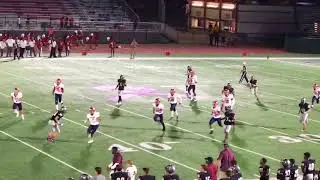 Cole drops the upback.