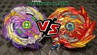 Jet Wyvern Around Just 1D VS Super Hyperion Xceed 1A - Beyblade Burst Sparking
