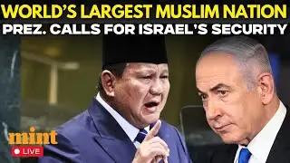 UNGA 2025 Live | Indonesian President&rsquo;s Shocking UN Speech, Openly Backs Israel | Gaza