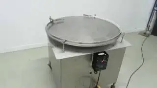Kalish accumulation turntable model 36in stainless steel