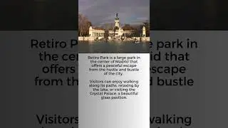 Must see places Madrid. Who has been to these? #travel #shortsvideo #shorts #madrid