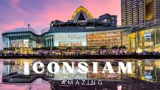 4K Iconsiam shopping Mall Bangkok Thailand #thailand #iconsiam #shopping #mall #bangkok