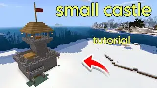 HOW TO BUILD A SMALL CASTLE ? (Easy tutorial)