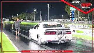 HHP Racing's TomCat Hellcat at the Modern Street Hemi Shootout - Orlando on March 6, 2025