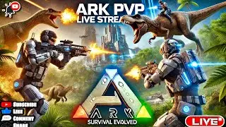 🔴LIVE🔴 - ARK: Survival Ascended PvP&ndash; Intense Dino Battles & Raids🦖|800 Subscribers😁!?