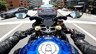 STAGE 2 GSX-R1000 SCREAMS 😱🔥 | PURE SOUND #stage2#gxsr1000#1000cc#bikeride