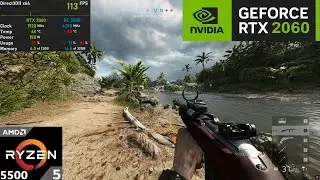 RTX 2060 + Ryzen 5 5500 : Battlefield V (Test in 2026)