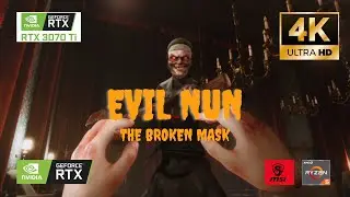 Unmasking the Horror: The Terrifying Truth About the Broken Nun [4K] 60FPS