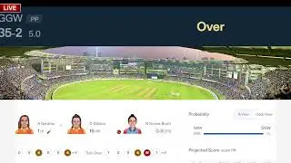 LIVE: GGW vs MIW &ndash; WPL 2025 Eliminator 1 | High-Stakes Cricket Battle!