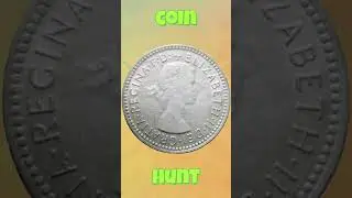 Coin hunt Australian sixpence  -  #50p #&pound;2