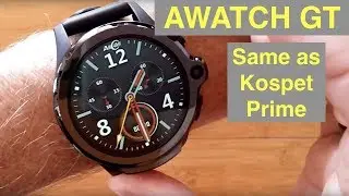 AllCall AWATCH GT 4G Android 7.1.1 3GB/32GB Smartwatch (Cheap PRIME Clone): Unboxing & 1st Look