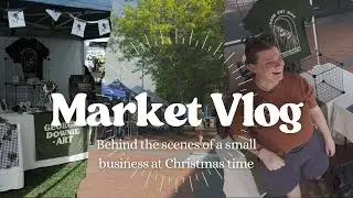 Running a Craft Stall During Christmas 🎄 Honest Market Reviews | Small Business Vlog