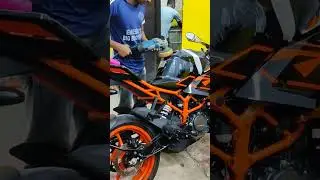 ktm rc 125 a Ceramic coating korano hocche.