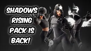 Fortnite SHADOWS RISING PACK is back!