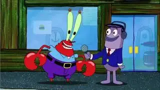 Martha was an Average Dog meme but Mr Krabs MONEY