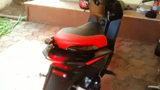 Aprilia SR 150 exhaust note RAW