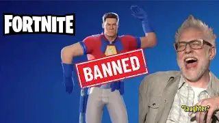FORTNITE BANS PEACEMAKER EMOTE?! James Gunn = PEAK TROLLING