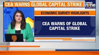 Economic Survey 2025-26 Highlights | India&rsquo;s Potential Growth At 7%, Flags Rupee Risk | News9
