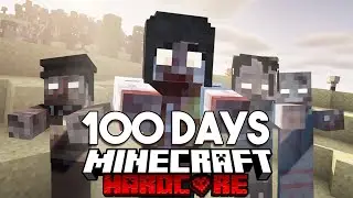 100 дней в зомби-апокалипсисе в Minecraft Hardcore