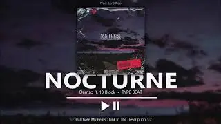 Damso ft. 13 Block - Nocturne (TYPE BEAT) | Prod. Lyokau97