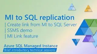 Create MI link from Azure SQL Managed Instance to SQL Server 2022 to replicate a database