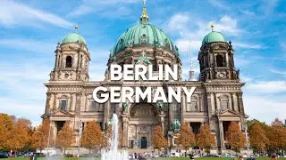 Exploring Berlin Germany 🇩🇪 Delicious Food  -Travel Guide- TV Tower