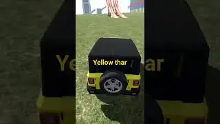 yellow thar vis black🤣🙏 thar on comment 😎😜#gaming power thar black ⚫🆚 yellow 🟡