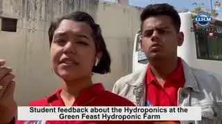 A Visit to the Green Feast Hydroponics at Jaipur | Culinary Education Tour of India 2022!