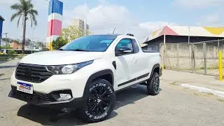 Fiat Strada 2022 Kit Lift +Kit ppf/ Som High end Sd800.4 + FbAudio 8'' 450w +Kit 2 Vias Ophera