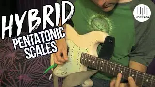 Blues Rock Soloing with Hybrid pentatonic scales - Guitar Lesson