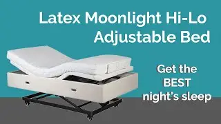 Latex Moonlight Hi-Lo Adjustable Bed