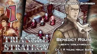 Triangle Strategy - Liberty Walkthrough - Ep. 1: Prologue: Bandit Skirmish