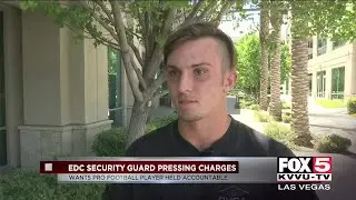 Security guard describes encounter with Zeek Elliot