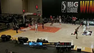 Dalano Banton, Jeremiah Robinson-Earl Top Double Doubles vs. College Park Skyhawks
