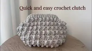 Trousse au crochet rapide et facile.