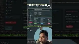 Build Python Trading Bot Part 9 &ndash; Fully Automated Trading Bot for Nifty & BankNifty  #trading
